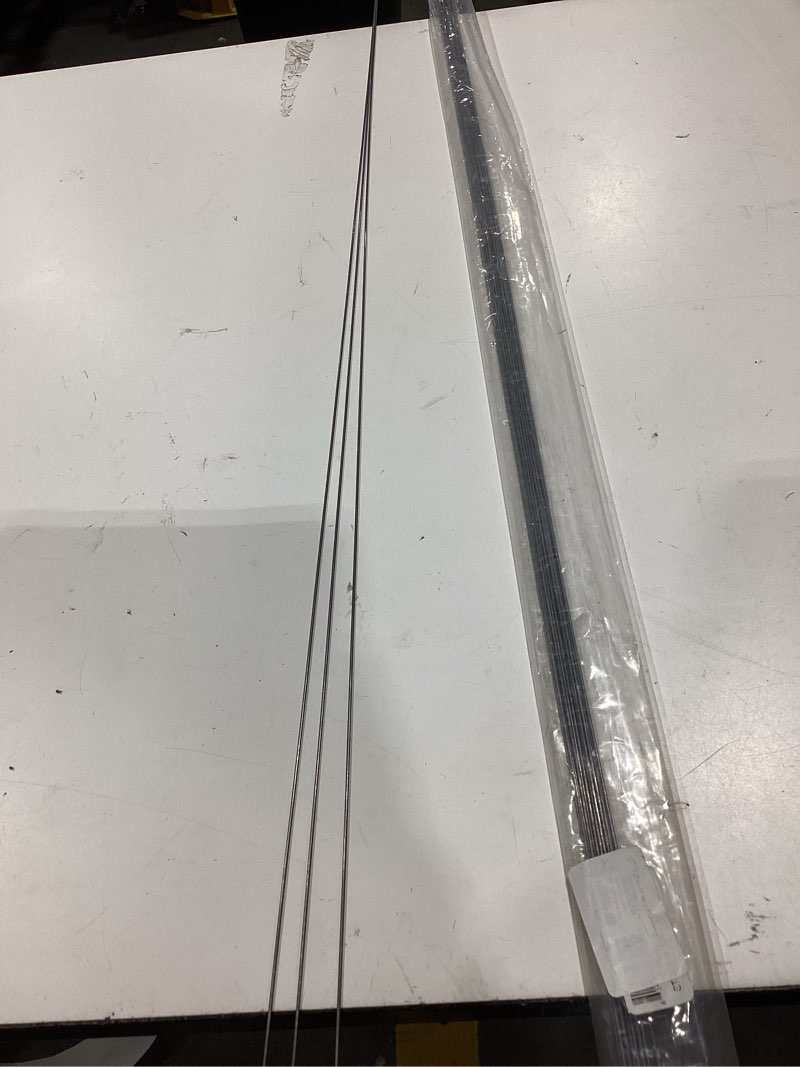 Condition photo showing Good Condition for 1.5mm music wire 15 count silver