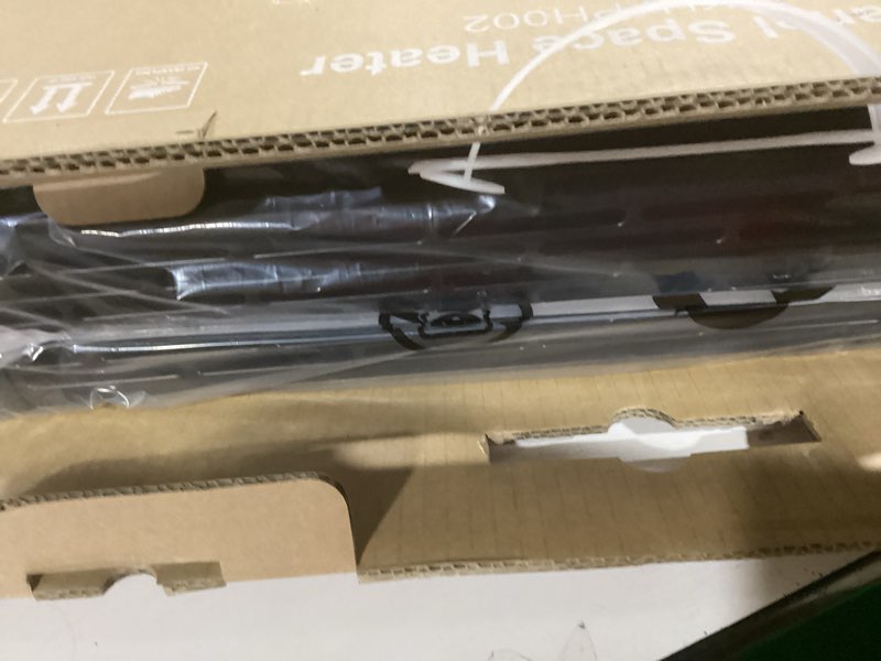 Condition photo showing Good Condition for 1500W Convection Panel Heater, Electric Space Heaters for Indoor Use Large Room Heater with Smart Thermostat, Remote, 24h Timer, Quite Heaters for Bedroom Office, Black Black Panel w/ Remote