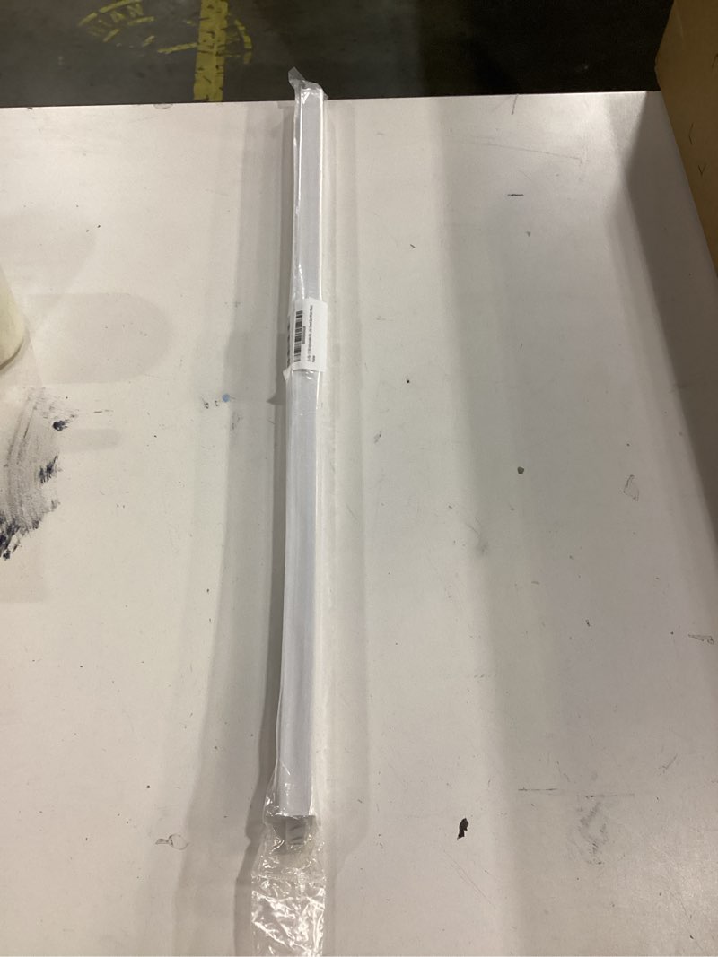 Ez-Flo 15198 Adjustable Plastic 24-Inchs Towel Bar White Plastic