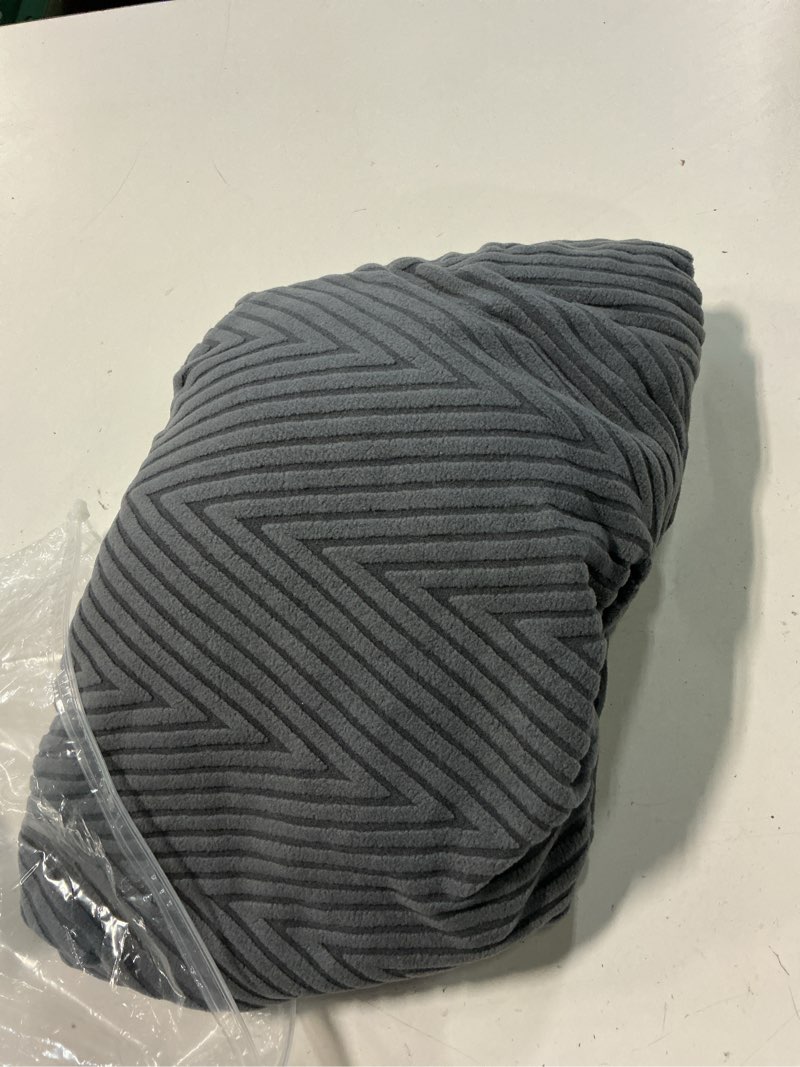 Condition photo showing Good Condition for couch cushion covers for sectional sofa, wear resistant stretch sofa slipcovers for sofa cushion furniture protector washable elsatic couch seat cover for pets (dark gray, 1 chaise cover) dark gray 1 chaise cover