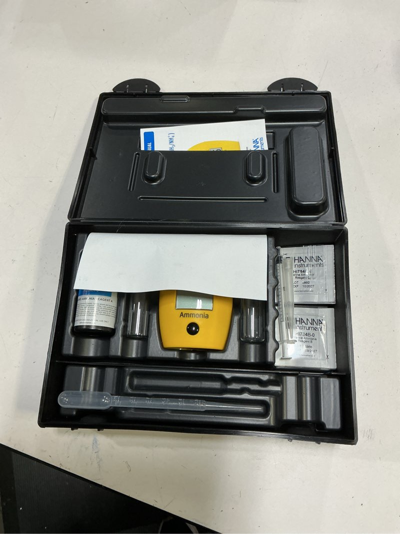 Condition photo showing New/Like New for Hanna Marine Ammonia Checker HI784