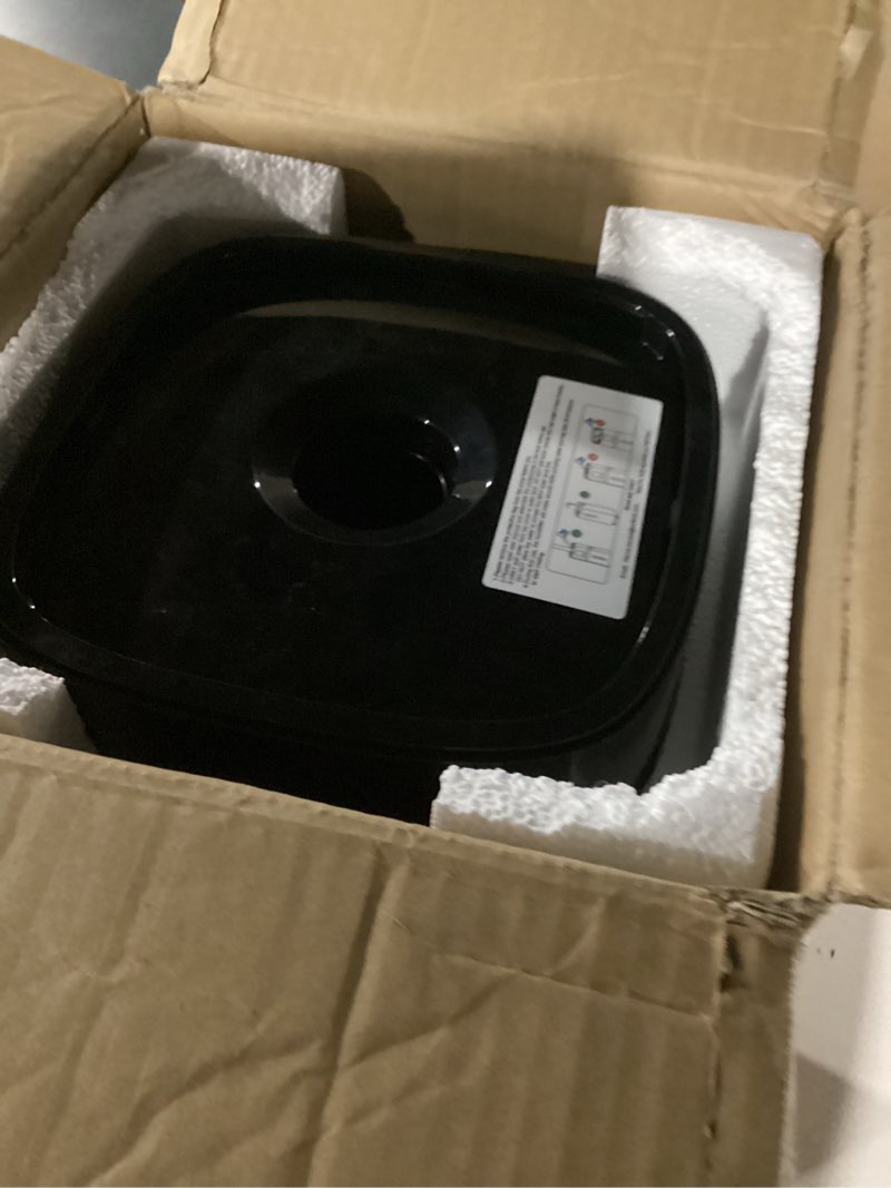 Condition photo showing New/Like New for 15L/4Gal Humidifier Large Room, 600mL/h Misting, 1200ft² Coverage, Auto Humidity Control, 72H Runtime, Top Fill, Aroma Diffuser, Sleep Mode, 12H Timer, Auto Shutoff Protection Black