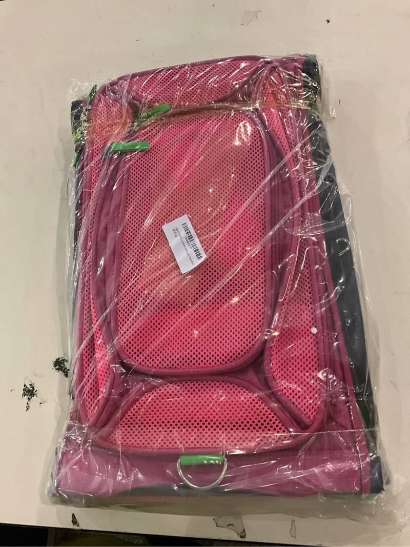 Condition photo showing New/Like New for 19x13x9 TSA Approved top Expandable pet Carrier for Small Dog Puppy cat up to 10 lbs Weight and 18'' Length, for Southwest Spirit Canada Airlines(Black) 19.0"L x 13.0"W x 9.0"H all black