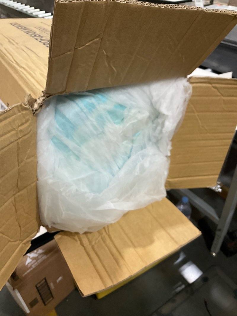 Condition photo showing Good Condition for 4 Inch 5-Zone Twin Memory Foam Mattress Topper, Gel Infused Foam Mattress Topper for Pressure Relief, CertiPUR-US Certified Twin Bed Topper,Blue, 38"×75" 4 Inch Twin