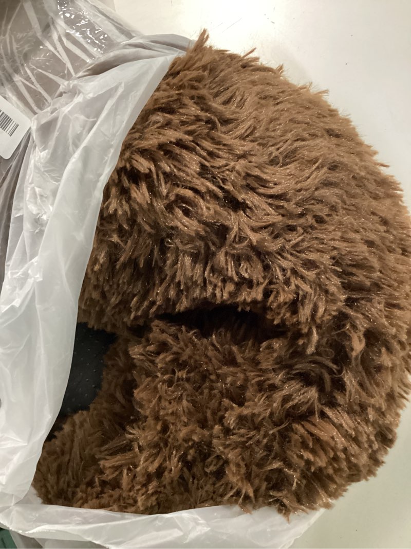 Condition photo showing Good Condition for savfox calming dog bed, anti anxiety dog bed, plush donut dog bed for small dogs, medium, large & x-large, soft fuzzy comfy dog bed in faux fur, washable cuddler pet bed, multiple sizes s-xl