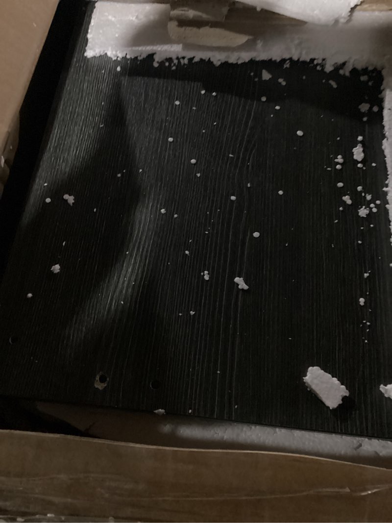 Condition photo showing Good Condition for Feandrea Cat Litter Box Enclosure, Litter Box Furniture Hidden with Removable Divider, Indoor Cat House, End Table, 31.5 x 20.9 x 19.7 Inches, Ink Black UPCL002B01