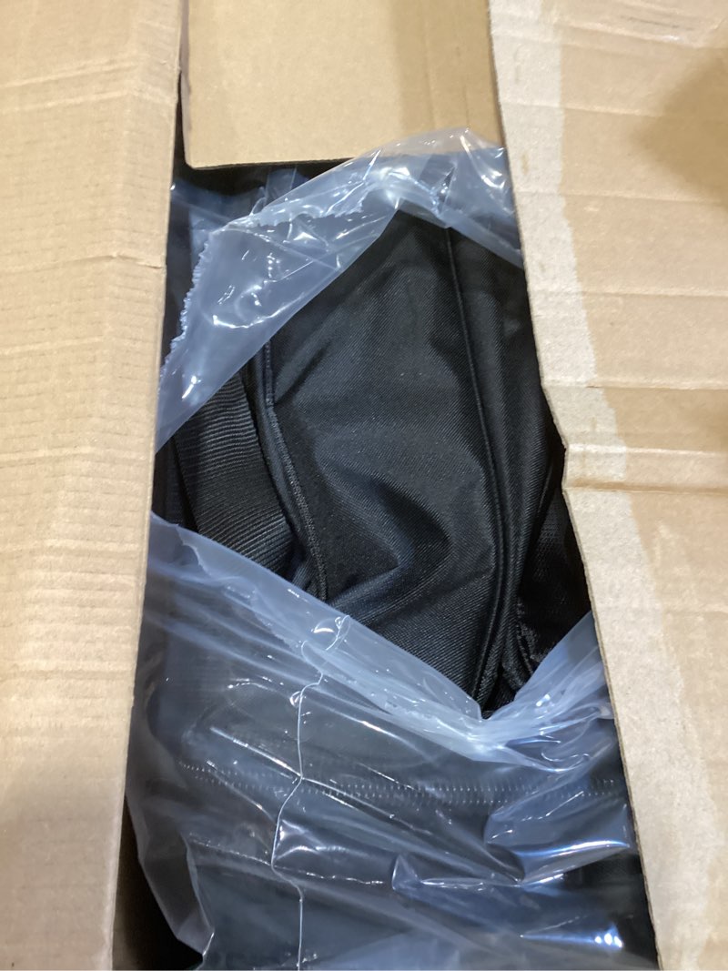 Condition photo showing Good Condition for double roller 2 ball bowling bag with separate shoe compartment for bowling shoes (up to us mens size 15) and oversized accessory pocket, retractable handle - extends to 40" black