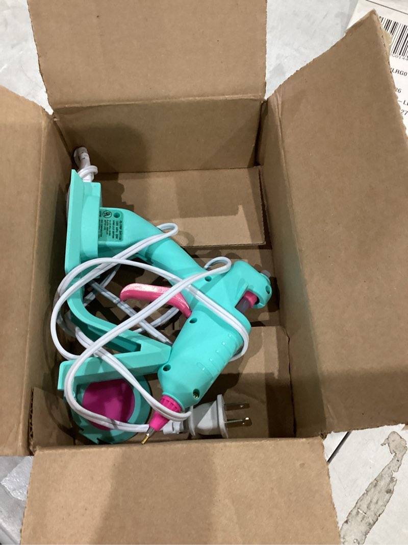 Condition photo showing Good Condition for Surebonder Lynn Lilly Edition Cordless/Corded 20 Watt High-Temp Mini-Size Detail Tip Hot Glue Gun for Crafts, DIY, Repairs, Fine Tip Nozzle - Blue