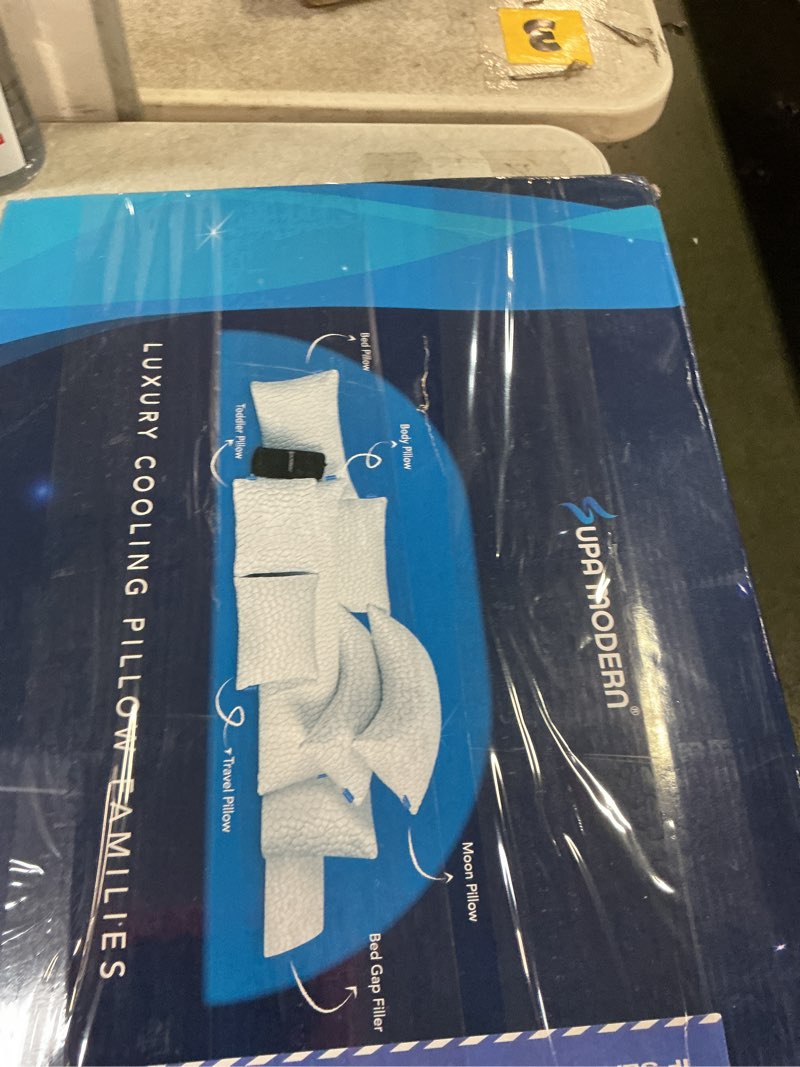 SUPA MODERN Dual-Sided Cooling Pillows for Sleeping King Size Set of 2 ...