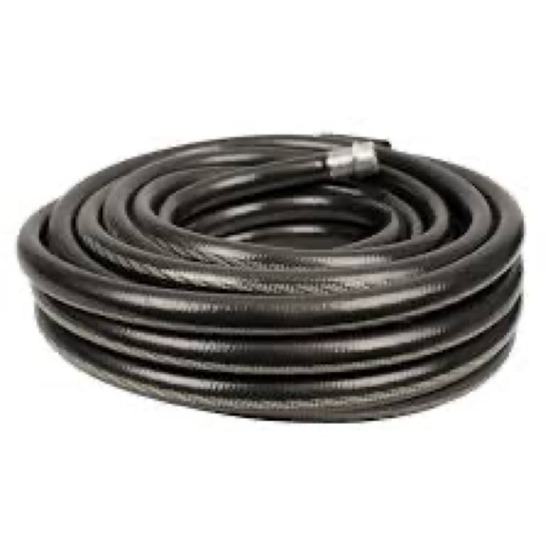 neverkink teknor apex 5/8-in x 50-ft heavy -duty kink free vinyl gray coiled hose