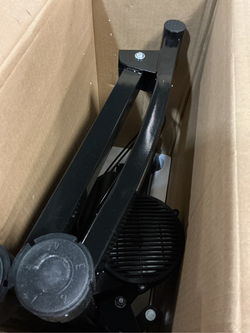 Condition photo showing Good Condition for sportneer bike trainer - magnetic stationary bike stand for 26-28" & 700c wheels - adjustable 6 level resistance bike trainer stand for indoor riding with quick release lever & front wheel riser block black