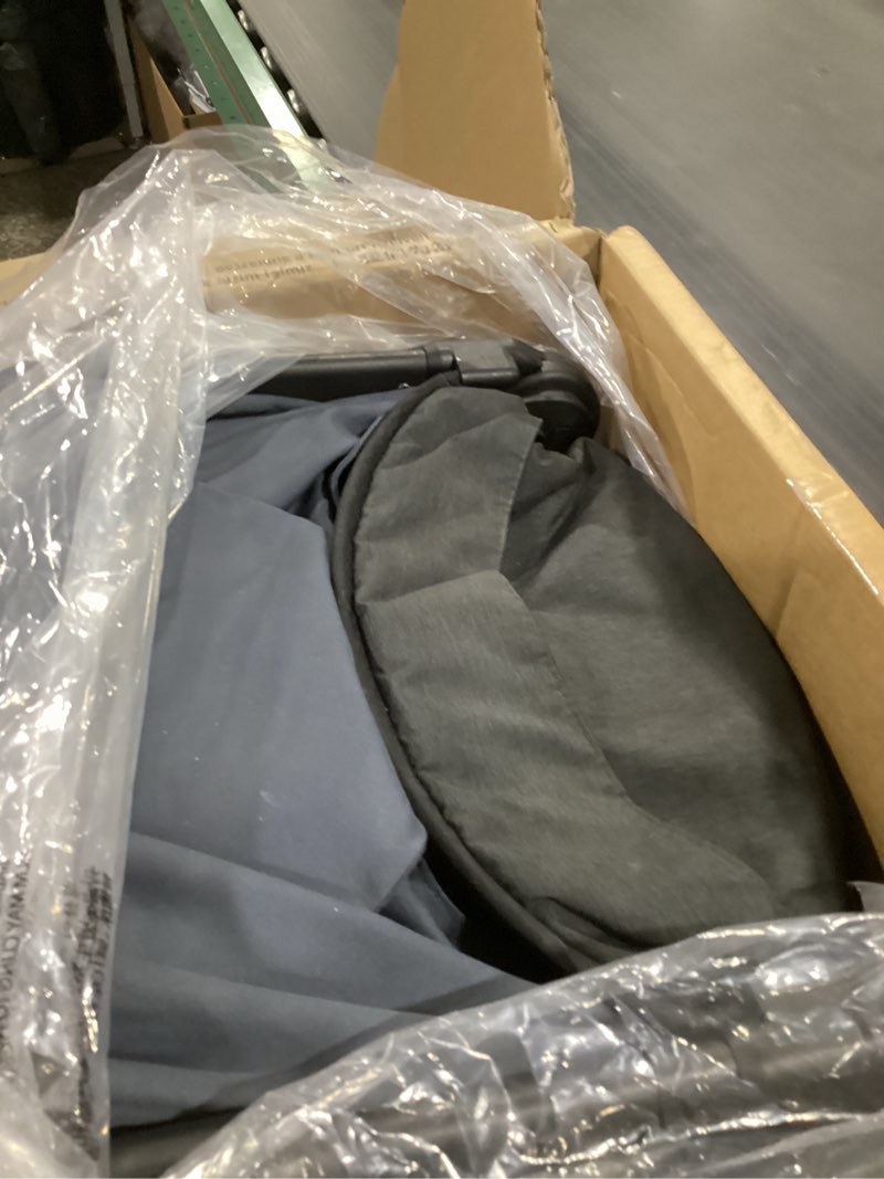 Condition photo showing As Is for Ergobaby Metro+ Compact Baby Stroller, Lightweight Umbrella Stroller Folds Down for Overhead Airplane Storage (Carries up to 50 lbs), Car Seat Compatible, Slate Grey Slate Grey Metro+