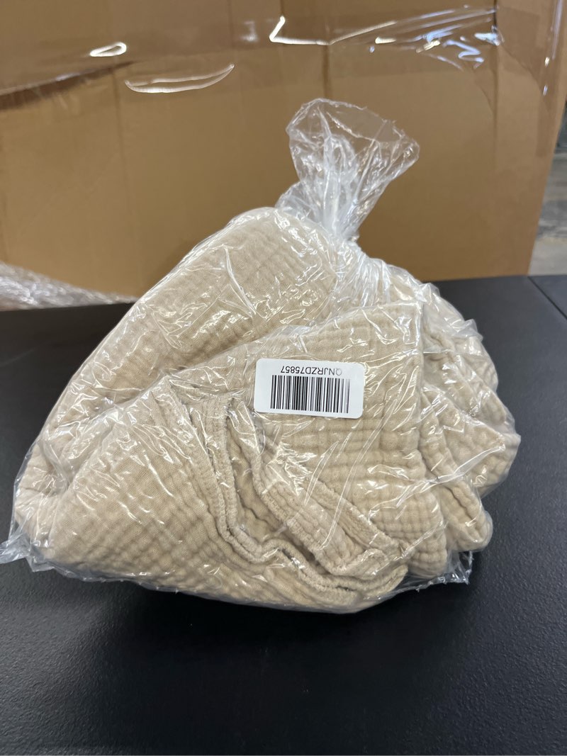Condition photo showing Good Condition for organic airy gauze sham set, standard, dune
