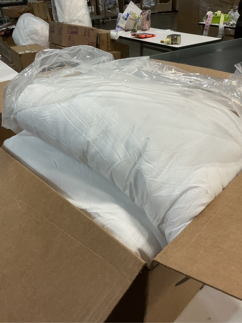 Condition photo showing Good Condition for EDOW Throw Pillow Inserts, Set of 4 Lightweight Down Alternative Polyester Pillow, Couch Cushion, Sham Stuffer, Machine Washable. (White, 22x22) 22"x22"