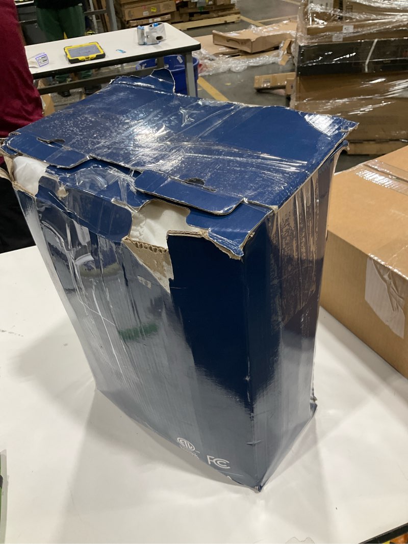 Condition photo showing As Is for Easthome Heated Mattress Pad King Size - Embossed Electric Mattress Pad Cover Dual Control - 1-10 Ho