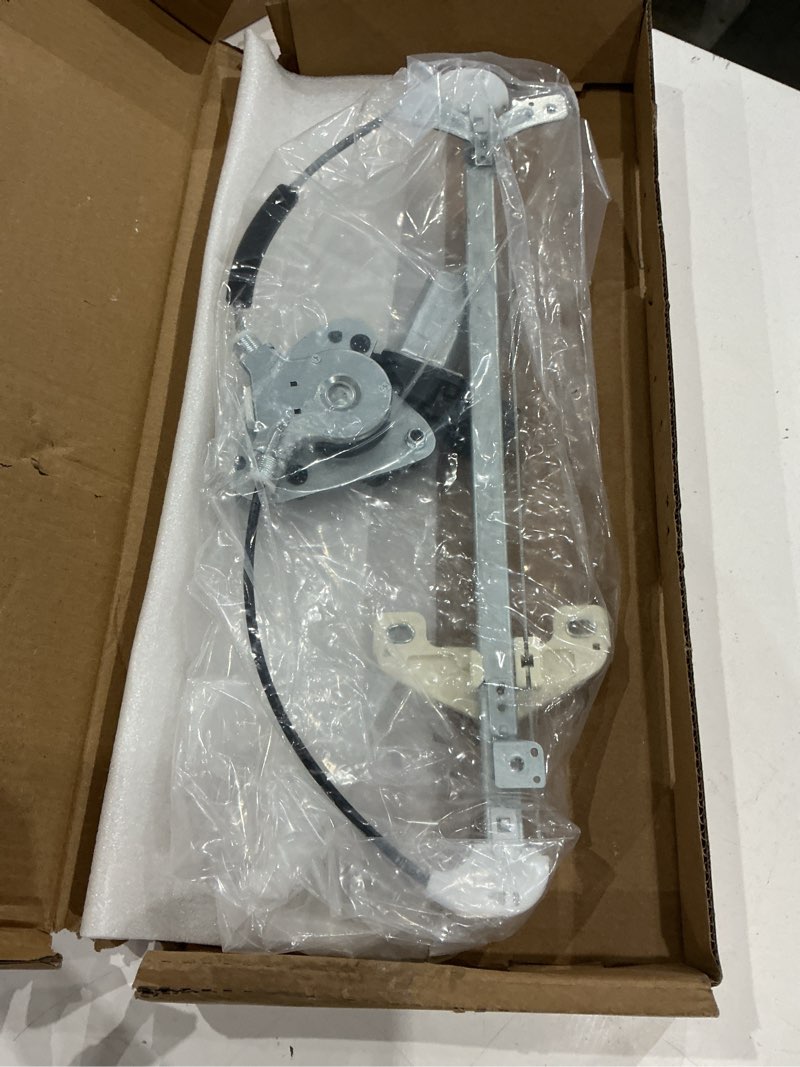 Condition photo showing Good Condition for front left driver side power window regulator with motor assembly compatible for honda accord 2003-2007 replacement 741-306, 72250sdaa02