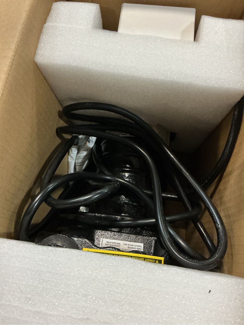 Condition photo showing Good Condition for utilitech 0.5-hp cast iron electric utility pump (0955642)