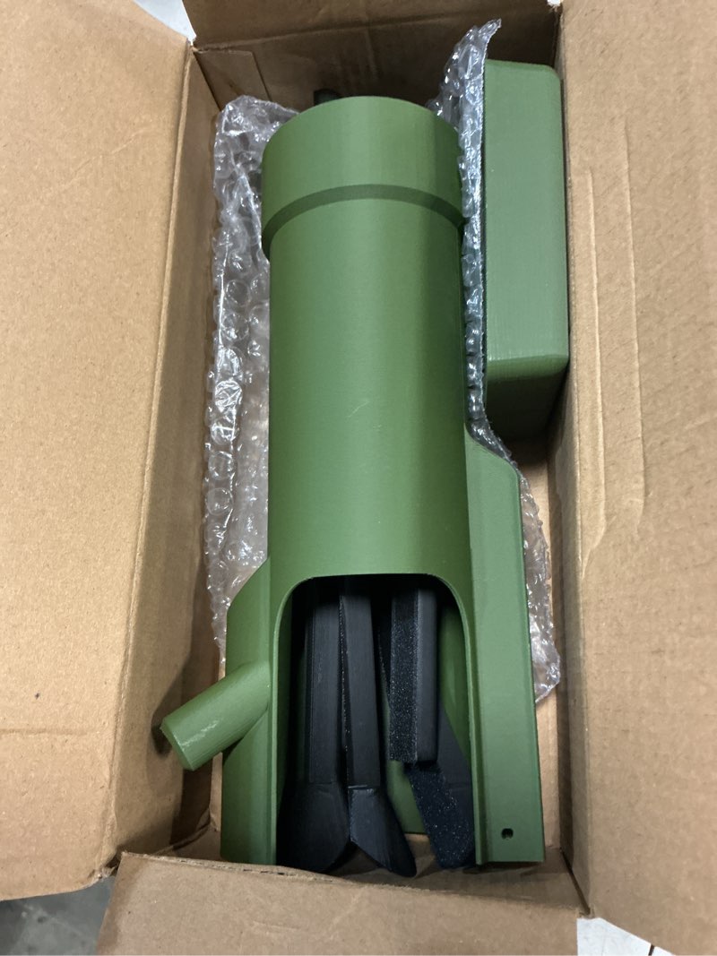 Condition photo showing Good Condition for beer bottle mortar bottle opener, 51mm mortar beer bottle opener, heavy-duty tactical cap launcher, hands-free push down bottles cap launcher, home party bar desk decor