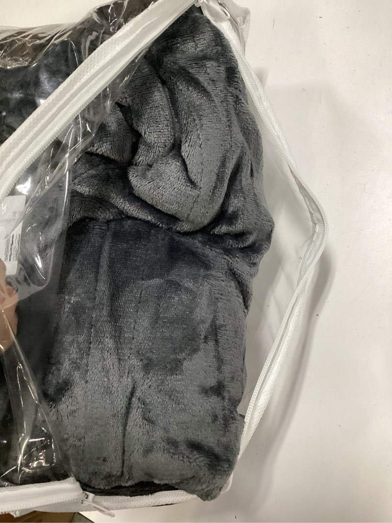 Condition photo showing Good Condition for Electric Heated Blanket Full Size 72×84, Breathable & Luxurious Flannel, Soft Warm Gift with Over-Heat Protection, 4 Heating Levels & 10 H Auto Shut Off, Machine Washable, Dark Grey 01 - Dark Grey 72"x84" (Full Size)
