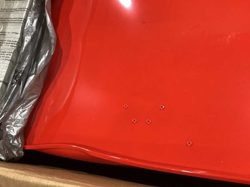 Condition photo showing As Is for craftsman 2000 series 41-in w x 37.5-in h 10-drawer steel rolling tool cabinet (red)