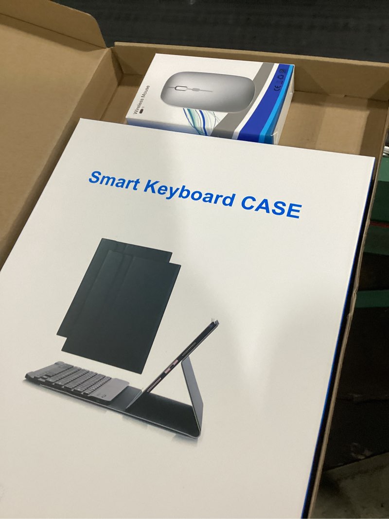 Condition photo showing Good Condition for Keyboard Case for iPad Pro 13 (M5 2025) / iPad Pro 13 (M4 2024) 13 inch - with Mouse and Detachable Keyboard, Slim Case with Pen Holder - Pink iPad Pro 13 ( M5 2025 )/iPad Pro 13 (2024 M4) Pink