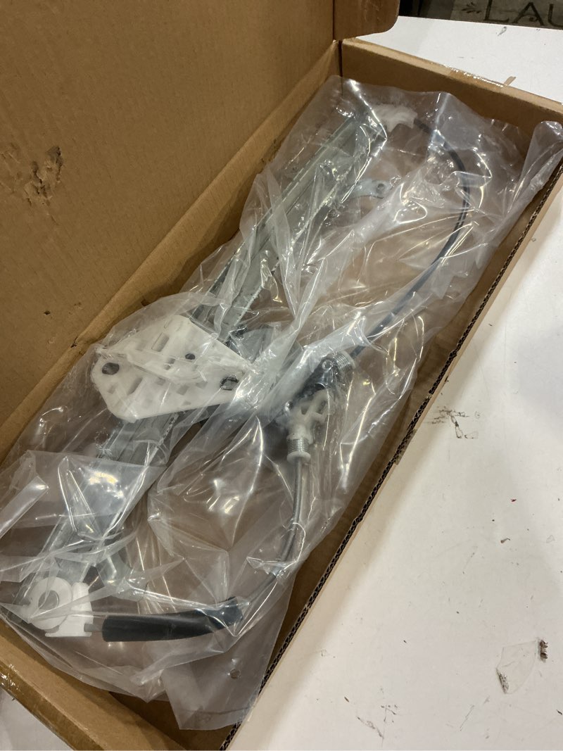 Condition photo showing As Is for 741-306 front left driver side power window regulator with motor assembly compatible with honda accord 2003 2004 2005 2006 2007 replace 741306 72250sdaa02