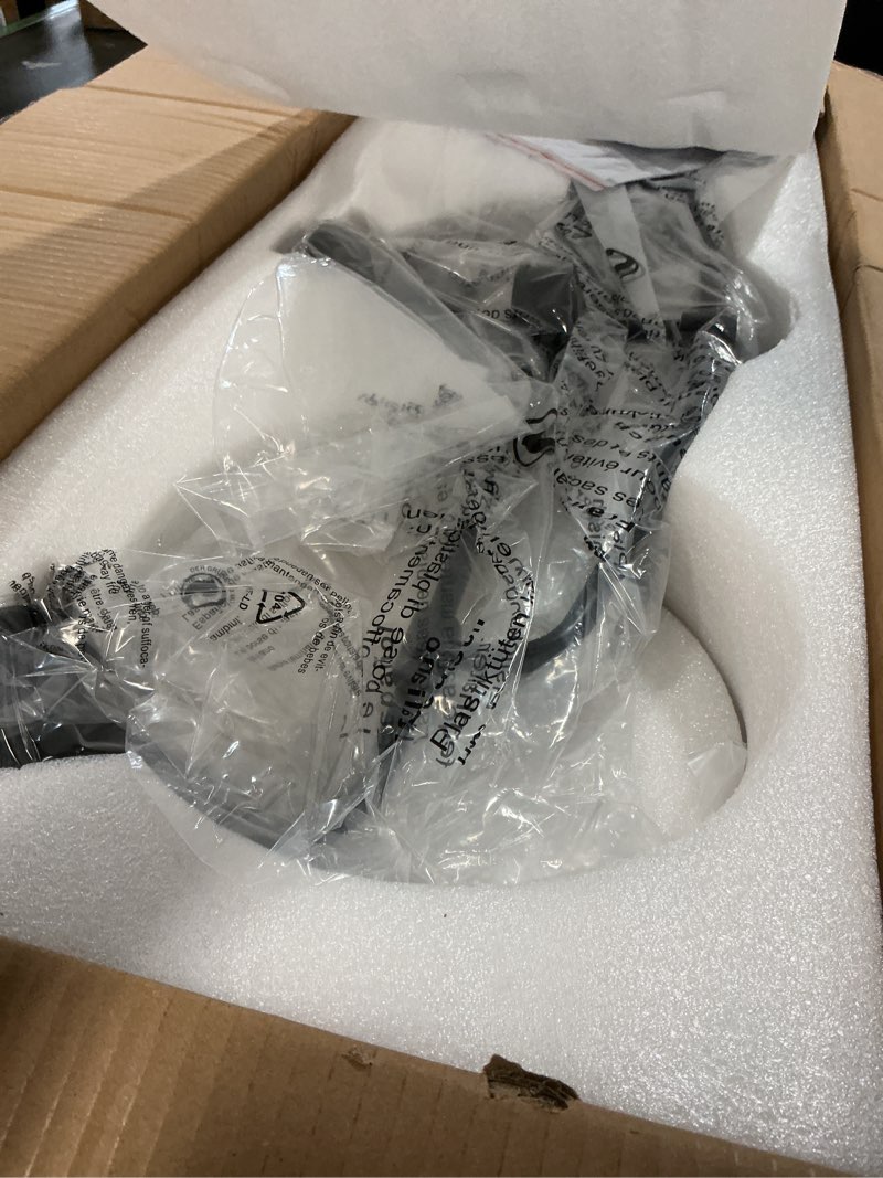 Condition photo showing Good Condition for Farmhouse Kitchen Island Lighting, Black 3-Light Island Light for Kitchen, Adjustable Dining Room Light Fixture Over Table, Linear Chandelier Pendant Lighting with Clear Glass for Living Room Sink 37.4in Black+Clear