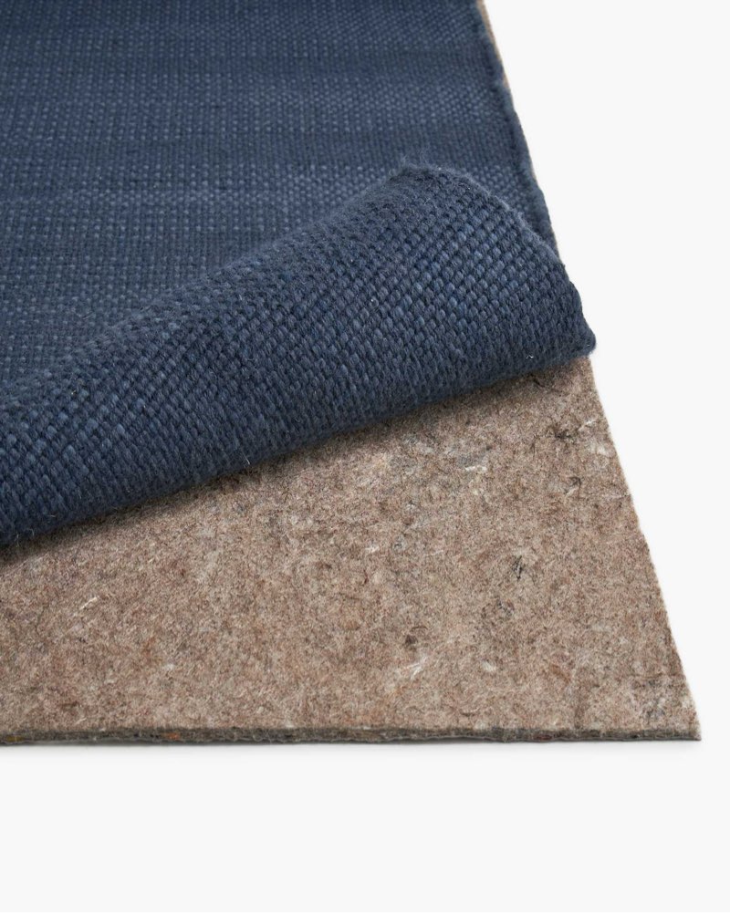 luxe ultra plush rug pad 5x8 / grey multi