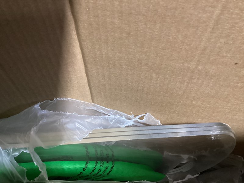 Condition photo showing New/Like New for Dog Gate, Clear Acrylic Pet Gate for Dogs, Free Standing Pet Gates for Doorways, Folding Freestanding Puppy Doggy Cat Fence Inside, Dog Barriers for Home 3 Panel 3-Panel