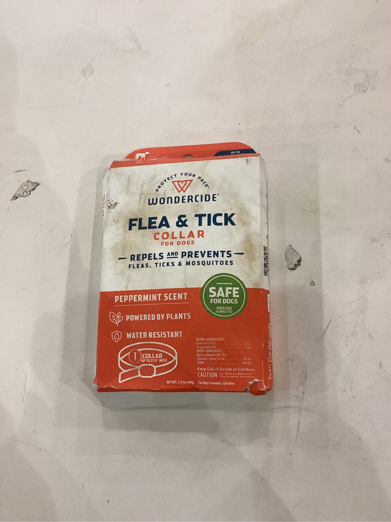 Flea and tick collar