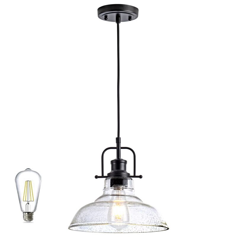 Jaycob 1 - Light Simple Dome Pendant 1 pcs 