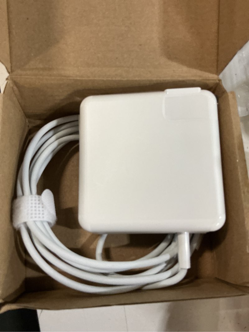Condition photo showing Good Condition for mac book pro charger - usb c to magnetic 3 charger for mac pro 14-16inch 2021 2023 2024 2025 m1 m2 m3 m4, mac air 13-15inch 2022 2023 2024 2025 m2 m3 m4, include 6.6ft charge cable 96w-3t