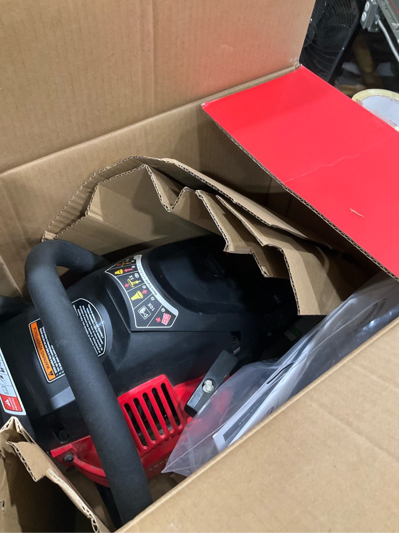 Condition photo showing As Is for craftsman s205 46-cc 2-cycle 20-in gas chainsaw