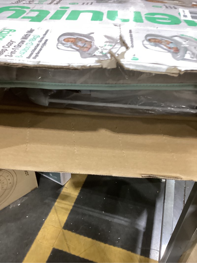 Condition photo showing New/Like New for Ingenuity Keep Cozy 3-in-1 Grow with Me Vibrating Baby Bouncer, Seat & Infant to Toddler Rocker, Vibrations & -Toy Bar, 0-30 Months Up to 40 lbs (Weaver)