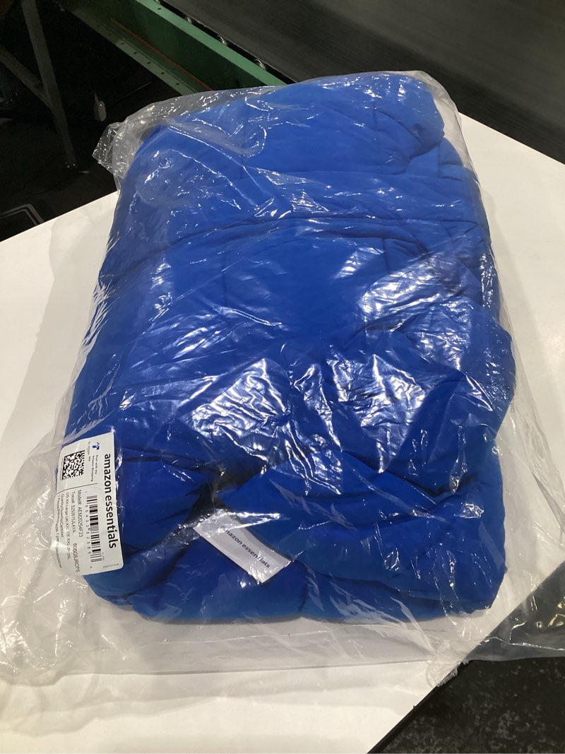 Condition photo showing Good Condition for Amazon Essentials Mens Hooded Long Puffer Coat XX-Large Bright Blue