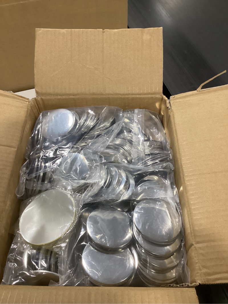 Condition photo showing Good Condition for BEAMNOVA 500 Sets of Round Button Parts Supplies 75mm / 2.95 in (Approx. 3 inch) for Button Maker Machine DIY Pin Maker, Every Set Includes Tinplate Top, Plastic Clip Bottom & Plastic Film