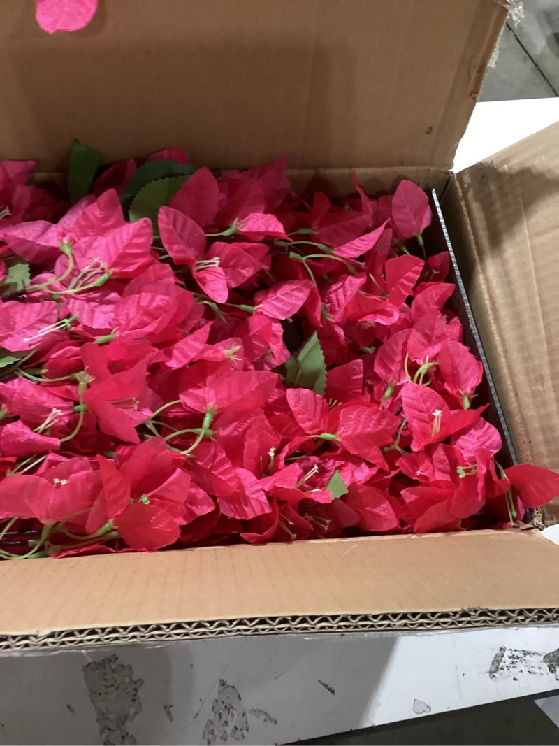 Condition photo showing Good Condition for Quepiem Large Pink Artificial Bougainvillea Tree Artificial Tree for Landscape and Venue Decoration 