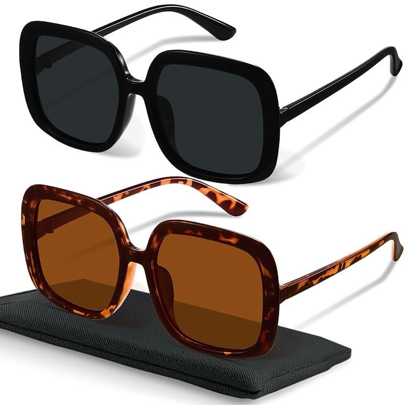  Vew - miyya Sunglas...amber tortoise light KJ202412201