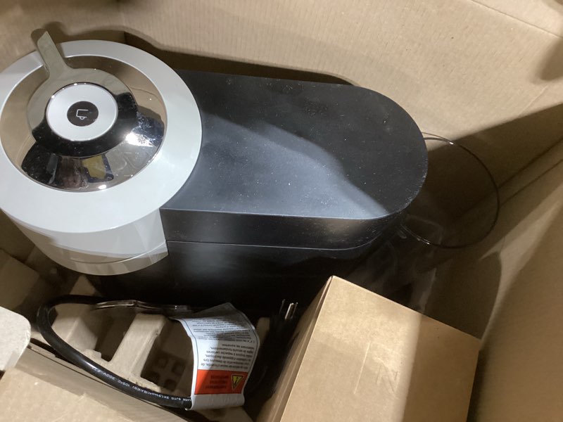 Condition photo showing Good Condition for Nespresso Vertuo Next Coffee and Espresso Maker by Breville, with Aeroccino Milk Frother, Light Grey Machine + Frother Gray