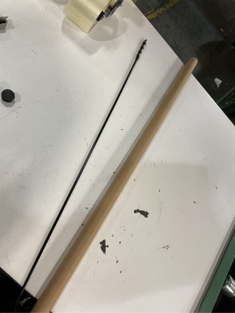 Condition photo showing New/Like New for dkibbith flexible installer drill bit for pulling wires through walls ceilings and sidewalks,36-inch long, 3/8-inch auger with a fish eye hole and screw point, 3/16" 3-flat anti-slip shank. 3/8” 36”