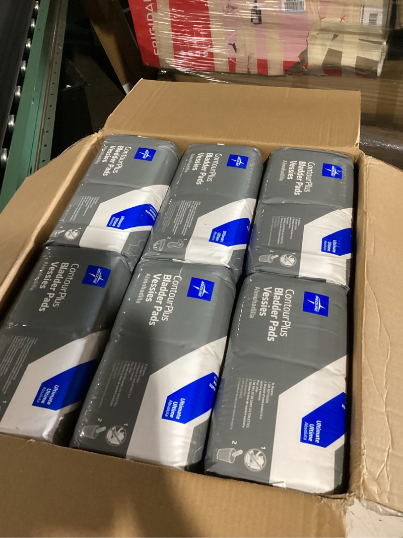 Condition photo showing New/Like New for fitright adult diapers, ultra heavy absorbency, m (waist size 32in-44in), 80 count, optifit incontinence briefs for men and women, disposable, moisture-wicking, leak protection, medium 80 count