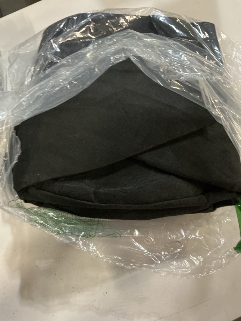 Condition photo showing Good Condition for land guard 4-pack fabric grow bags 25 gallon, thickened nonwoven garden pots, growing bags with handles, black black 25 gallon