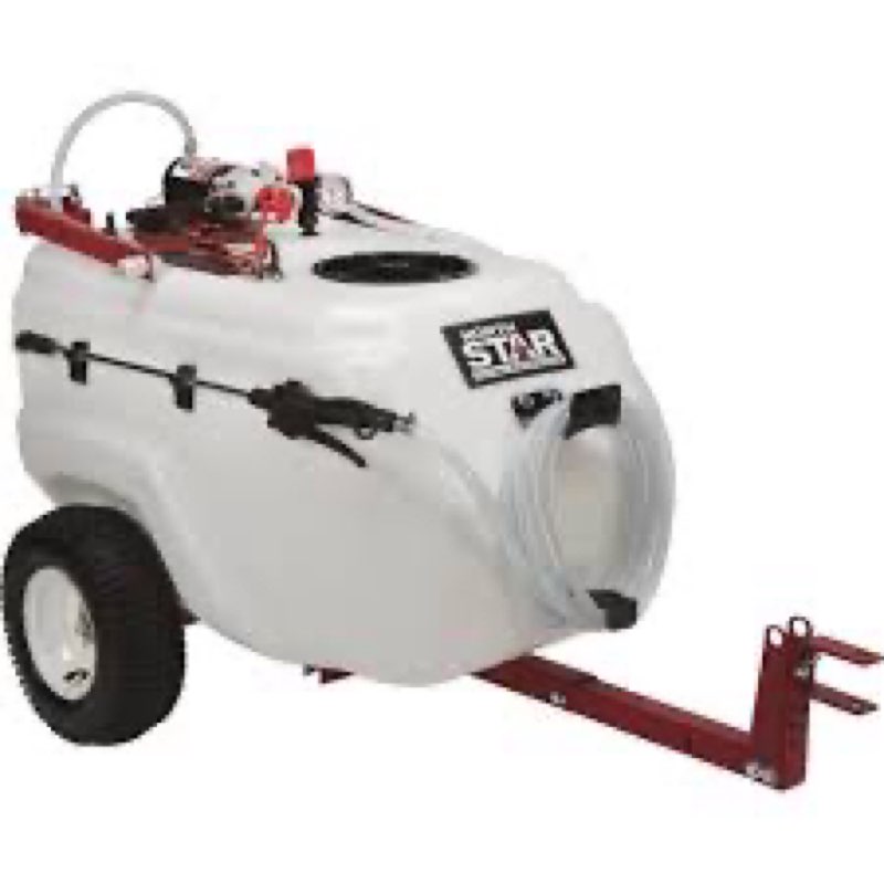 NorthStar Towable Boom Broadcast and Spot Sprayer with a 31-Gallon Tank