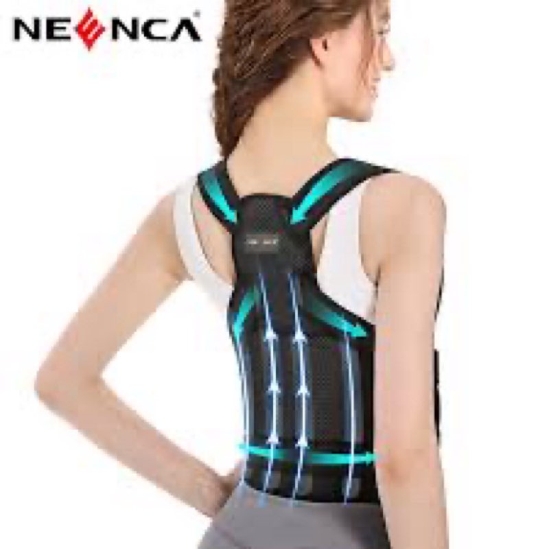 NEENCA Medical Posture Corrector Back Brace for Women & Men, Fully Adjustable Back Support, Shoulder