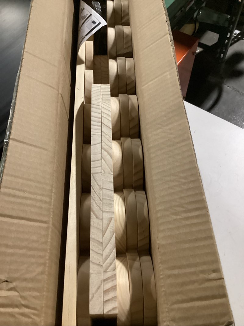 Condition photo showing Good Condition for SpaceAid 3-Tier Scalloped Bookshelf, Montessori Bookcase for Toddlers, Wooden Book Shelf Organizer Display Furniture for Kids Rooms, Playroom, Nursery and Classroom, Natural 3 Tier, 29.6" W Natural