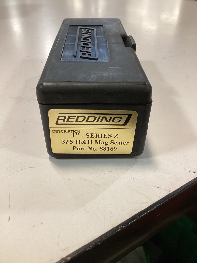 Condition photo showing New/Like New for Redding 375 H&H Magnum 1" Series Z Seat Die