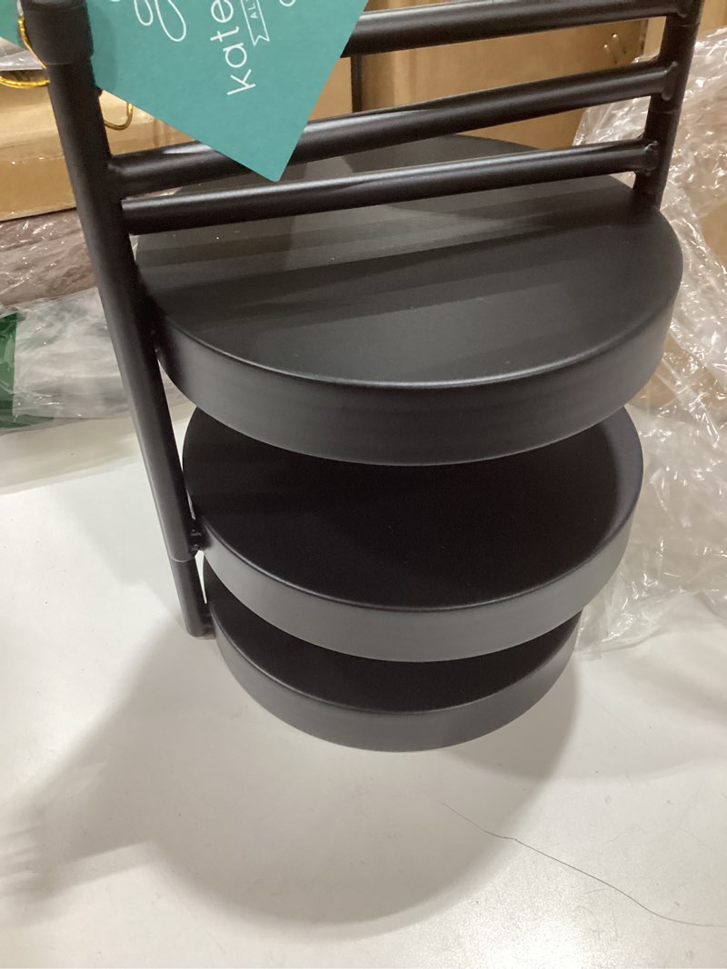 Condition photo showing Good Condition for mainstays black metal 3 tier plant stand