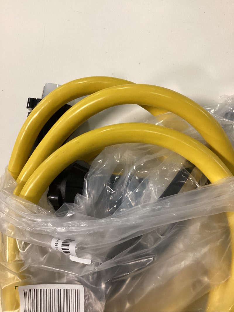 Condition photo showing Good Condition for 15ft nema ss2-50p to ss2-50r extension cord, zdhqlhj 50 amp ss2-50 marine shore twist lock male plug to twist locking female receptacle, rv marine shore boat power cord adapter