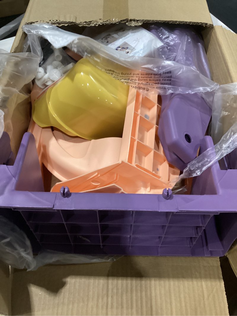 Condition photo showing Good Condition for 3 in 1 toddler potty training seat chair with ladder and basin for boys and girls, adjustable kids potty training seat for toilet with anti-slip wide steps and safety handles (rose)