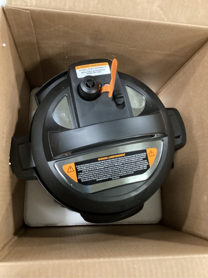 Condition photo showing As Is for Instant Pot Duo 7-in-1 Mini Electric Pressure Cooker, Slow Rice Cooker, Steamer, Sauté, Yogurt Maker, Warmer & Sterilizer, Includes Free App with over 1900 Recipes, Stainless Steel, 3 Quart 3 Quarts